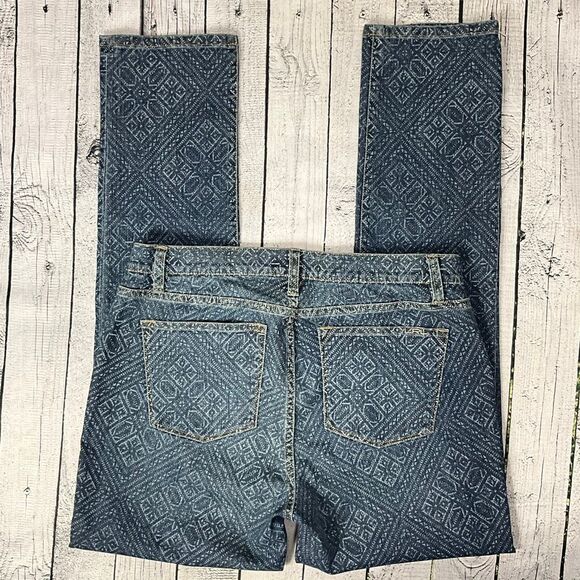 LAUREN RALPH LAUREN Mosaic Boho Print Slim Fit Jeans - Picture 3 of 6